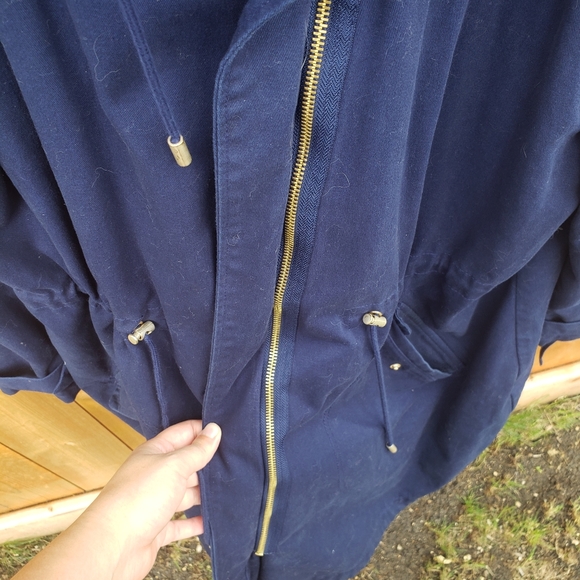 Ricki’s XXL Navy Twill Coat - Picture 10 of 11